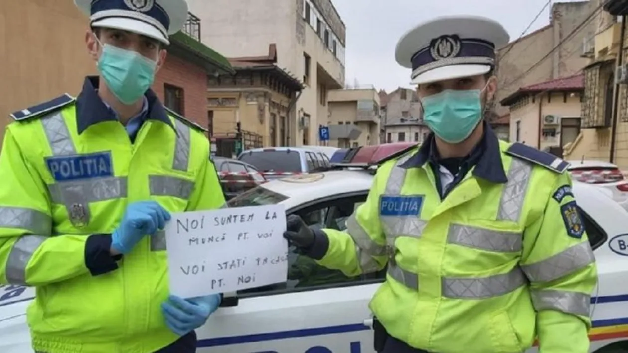 M.A.I., mesaj emoționat pentru eroii din linia întâi! Ce omagiu le-a fost adus medicilor și polițiștilor care luptă împotriva COVID-19