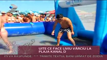 Liviu Varciu a jucat fotbal cu fetele la mare: Femeile nu au venit pe plaja pentru mine Vezi de ce spune asta