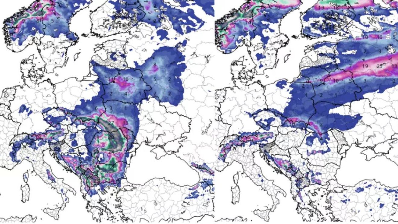 Ciclonul polar se abate asupra României. Meteorologii ANM au reactualizat prognoza pentru săptămâna viitoare