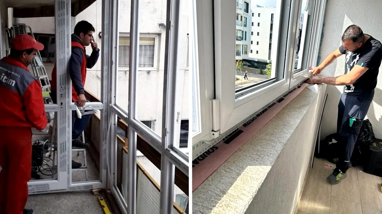 Calcul complet. Cât te costă în 2026 să îți închizi balconul cu tâmplărie PVC și geam termopan