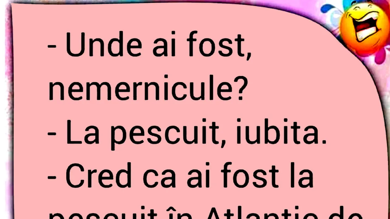 BANCUL ZILEI | Unde ai fost, nemernicule?