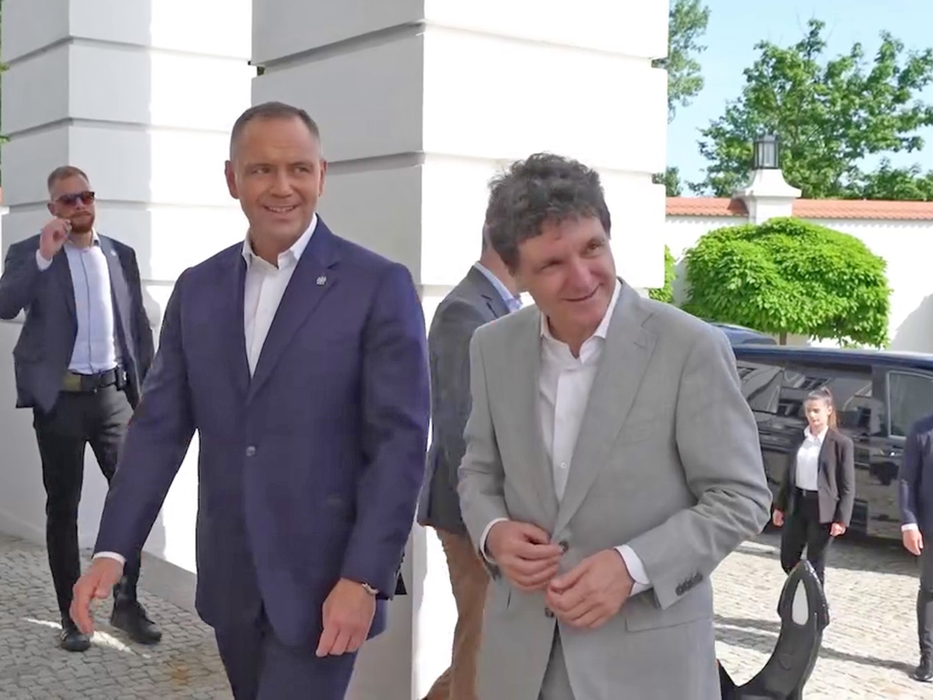 Mirabela Grădinaru s-a făcut remarcată în Polonia. Cum s-a afișat alături de președintele Nicușor Dan, la vizita oficială