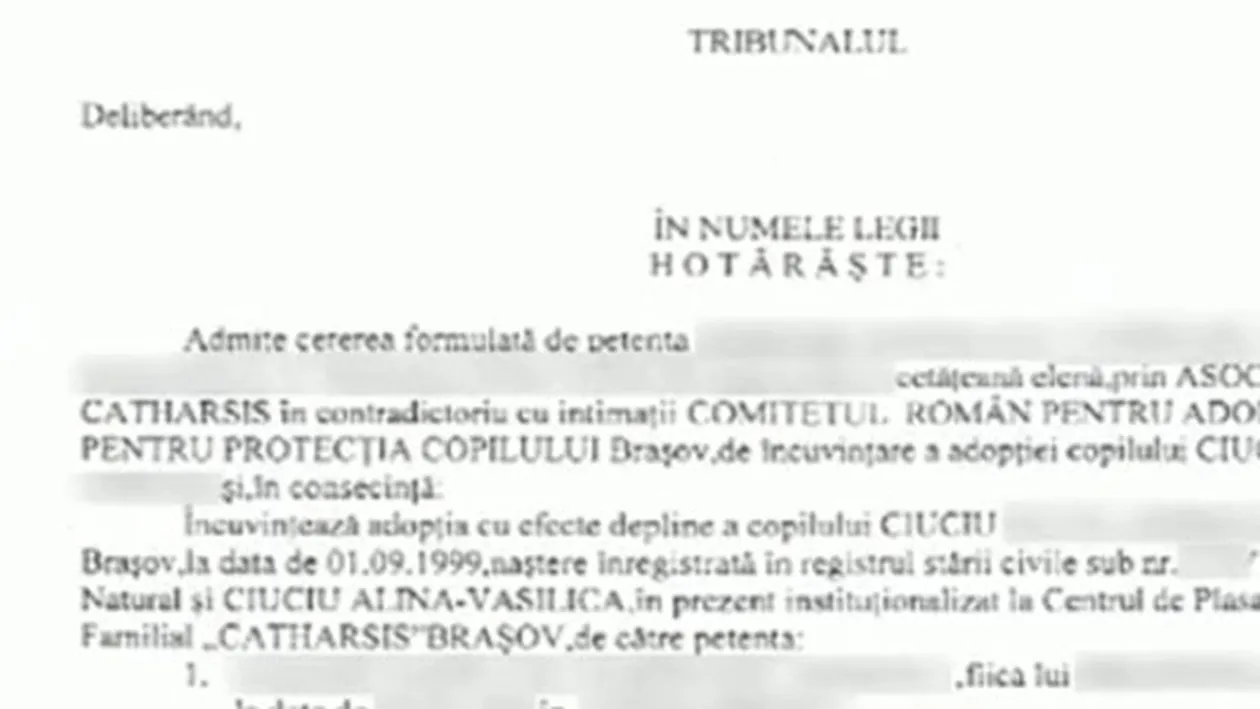 VIDEO Iata actul care dovedeste ca Adina Barbu a nascut un baietel