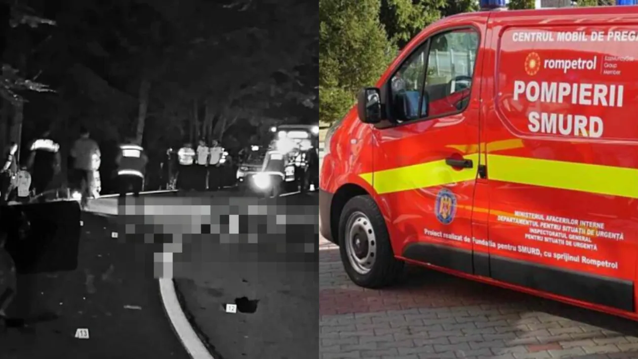 Accident mortal pe drumul spre Poiana Brașov. Două persoane și-au pierdut viața
