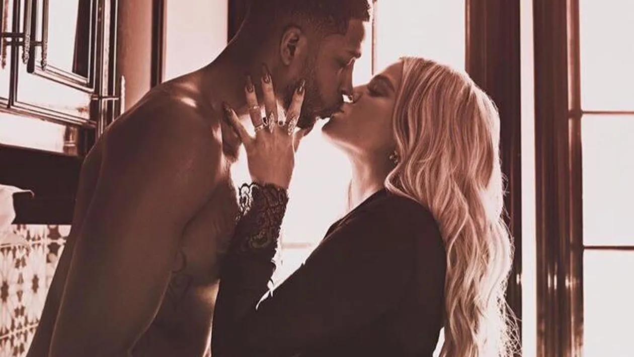 Iubitul lui Khloe nu este afectat de scandalul în care a fost implicat. Tristan este tot numai un zâmbet