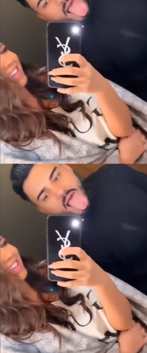 Andra și Jador, pe vremea când soțul ei și artistul nu se duelau. (SURSA: TIK TOK.COM)