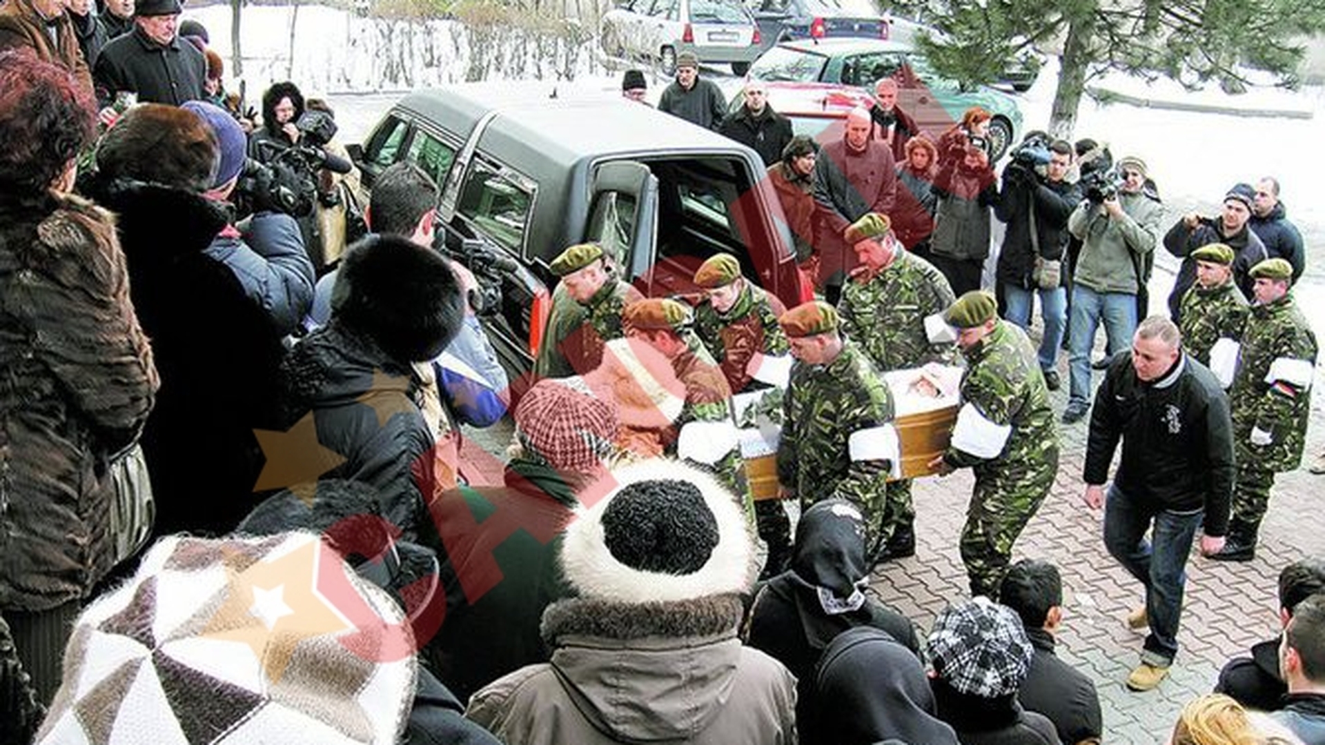 Inmormantata cu onoruri militare