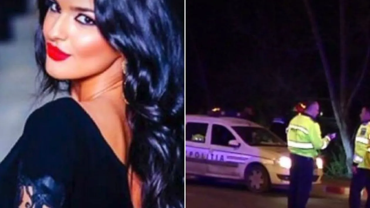 Anastasia Tănase, fosta iubită a fiului lui Radu Mazăre, a intrat cu mașina într-un copac, în Pipera! A refuzat să sufle în etilotest și a fost încătușată