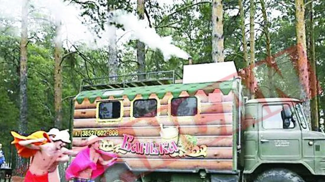 Si-au construit sauna mobila