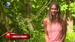 Grațiela Duban, OUT de la Survivor România. Care au fost ultimele cuvinte pe care le-a rostit în cadrul show-ului