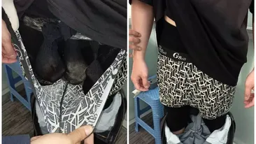 Ireal! Ce a încercat să ascundă în pantaloni un tânăr, atunci când a trecut prin porțile de securitate de la aeroport