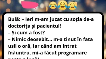 BANC | Bulă și Bubulina s-au jucat de-a pacientul și doctorița