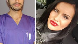 O pacientă fotomodel povesteşte cum a mutilat-o doctorul Kasem. Atenţie! Imagini cu un puternic impact emoţional! ”Măcelarul din Floreasca” i-a topit buzele cu acid!
