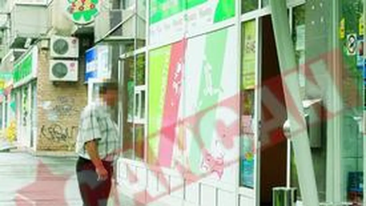 Jaf cu bricheta, la benzinarie