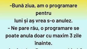 BANCUL ZILEI | Cum se anulează o programare în 2025