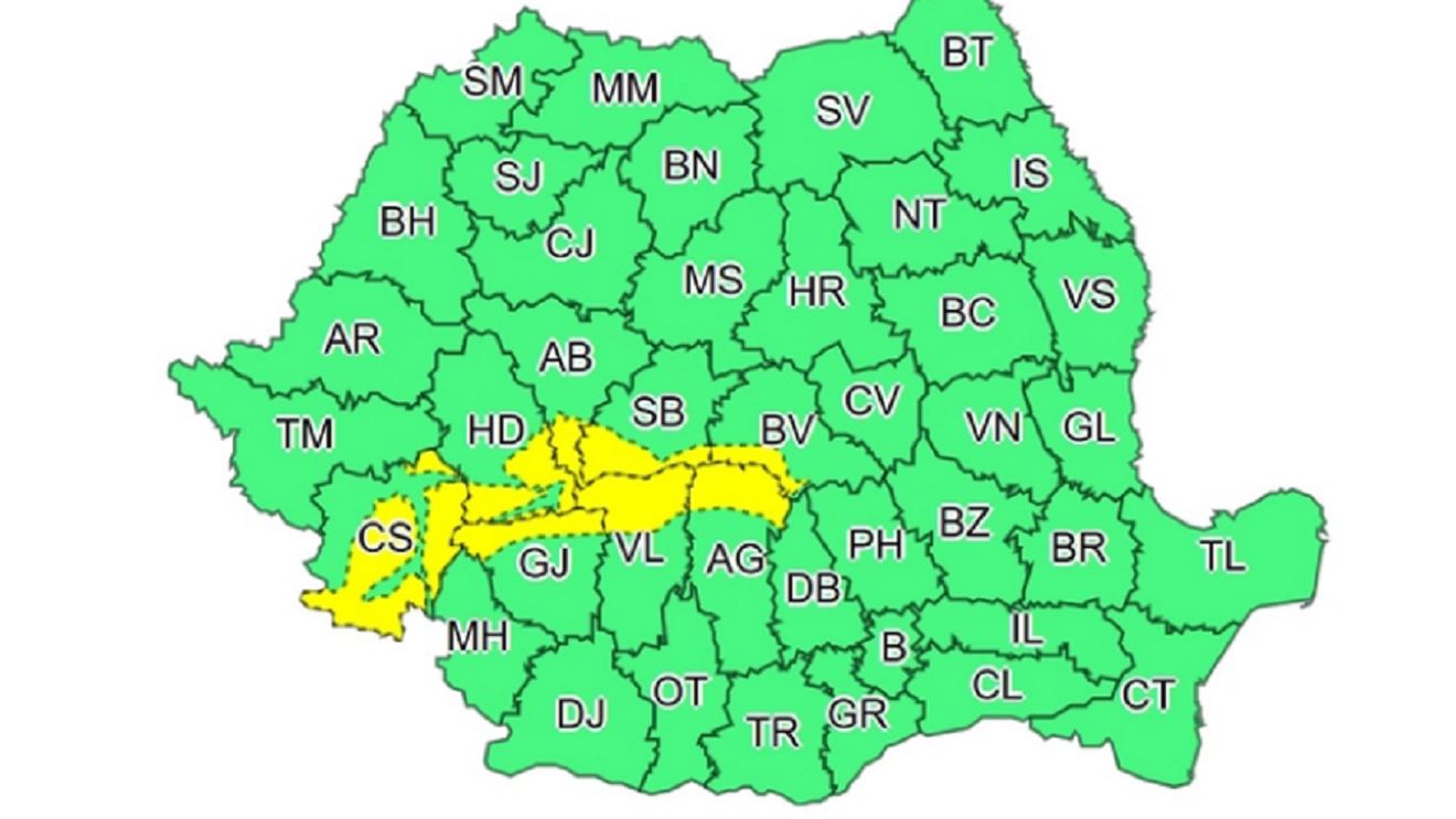 Se întorc ploile și ninsorile în România! ANM a emis prognoza meteo pentru acest weekend