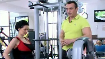 Nicoleta Luciu nu face flotari din cauza sanilor! Afla motivul explicat de antrenorul ei de fitness!