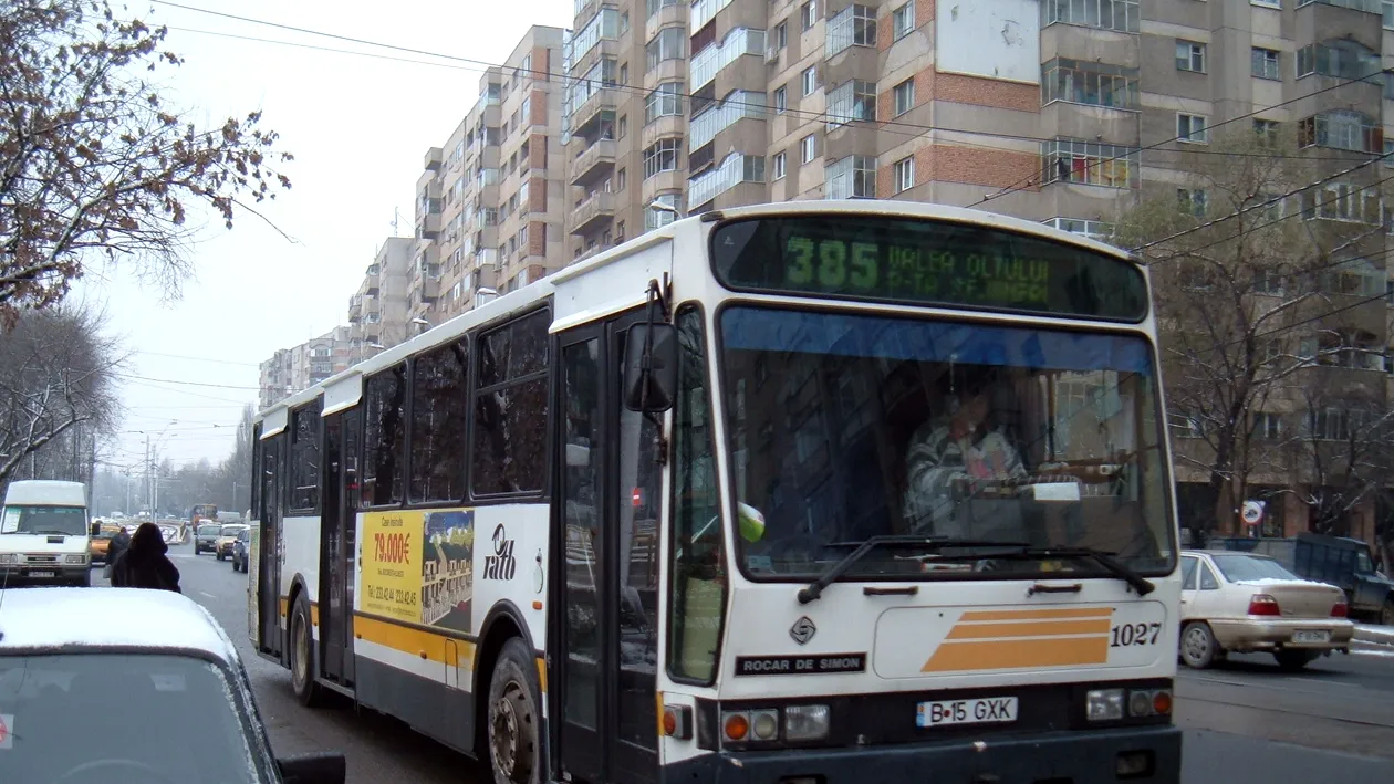 RATB s-a “incaltat” de iarna