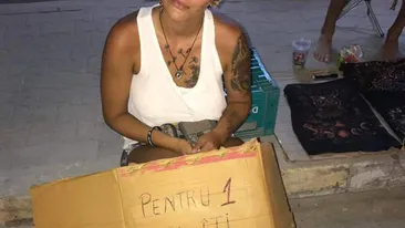 Ofertă à la Vama Veche! O femeie i-a cerut unui turist 1 leu ca să-i arate sânii, iar ce a urmat a ajuns viral