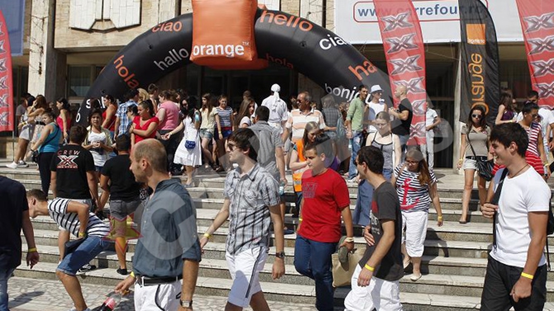 Peste doua tone de apa pregatite pentru auditiile X Factor din Constanta