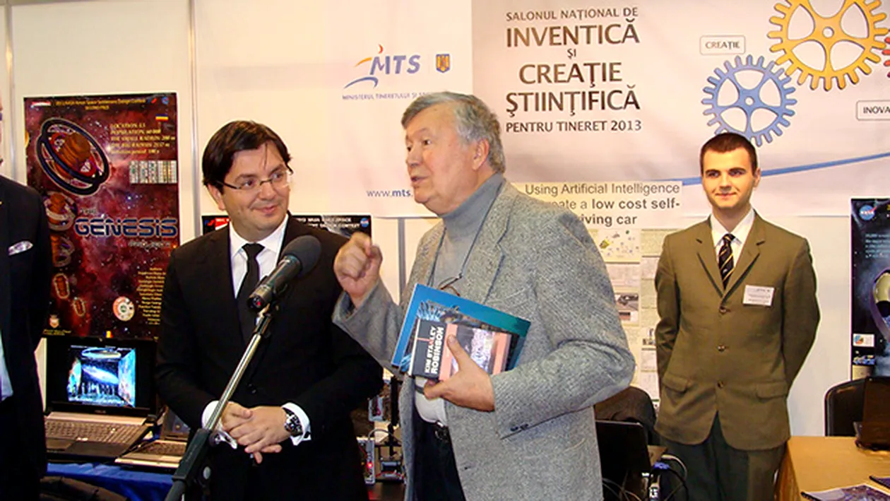 Ministrul Nicolae Bănicioiu a deschis Salonul Naţional de Inventică şi Creaţie Ştiinţifică pentru Tineret 2013