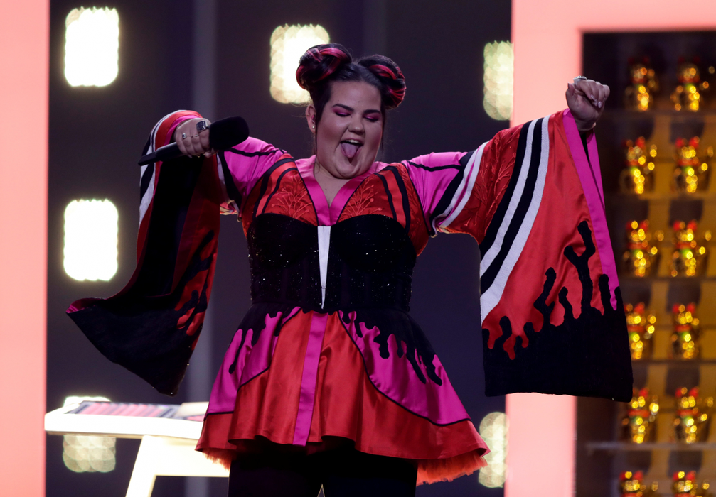 Netta Barzilai a spart trofeul Eurovision 2018 imediat după ce l-a primit! Ce a urmat
