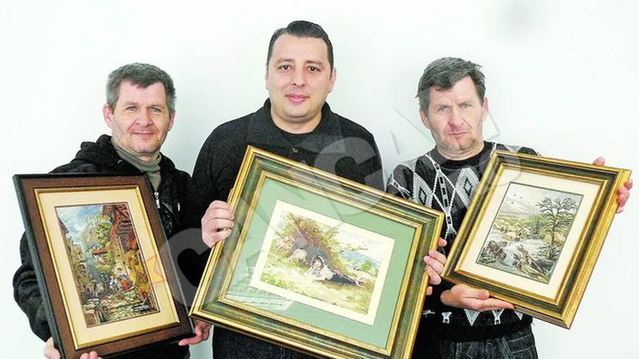 Stefan Florescu sprijina arta realizata de doi frati gemeni! Cos goblenuri de 30 de ani