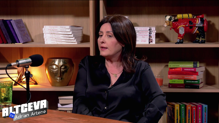 Maria Păunel a fost invitată în podcastul Altceva cu Adrian Artene
