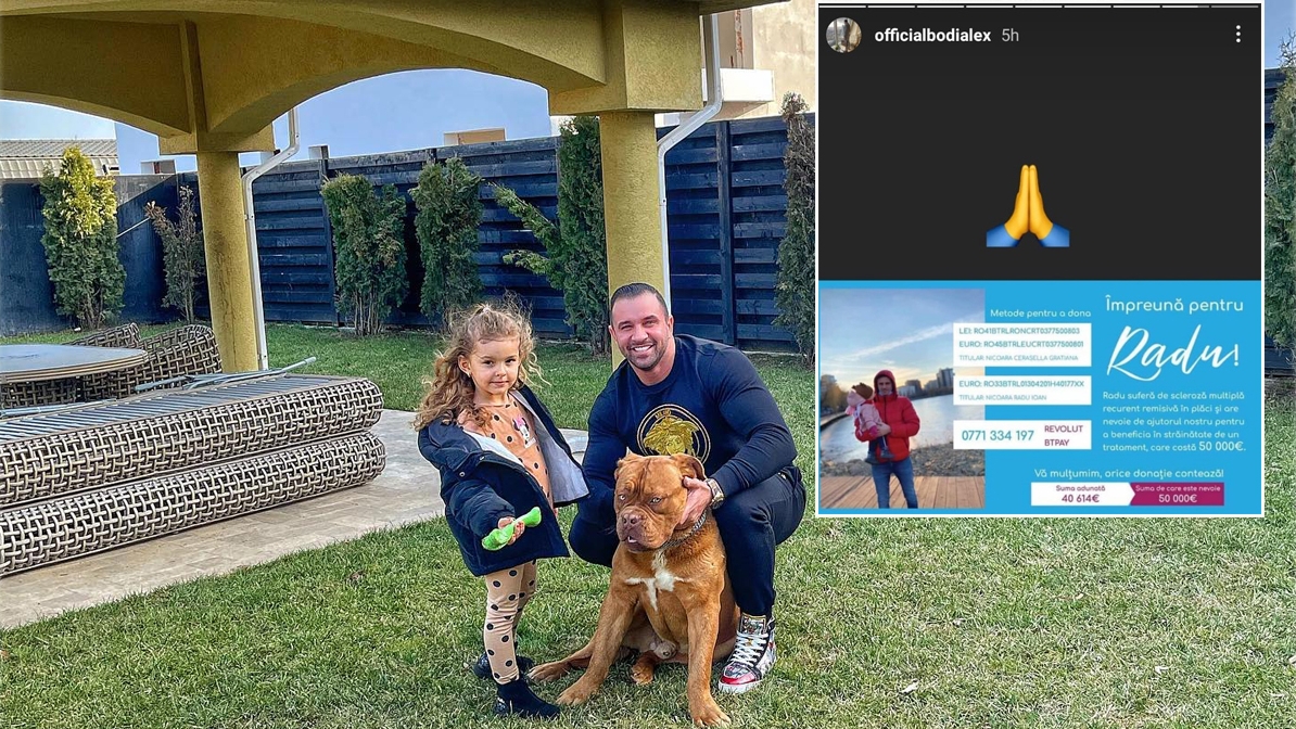 Alex Bodi, implicat în lupta la viață a unui tânăr tătic: “Radu suferă de scleroză multiplă recurent-remisivă”