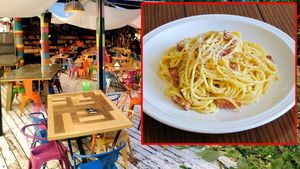 Nu este o eroare! Câți lei a plătit un turist pe o porție de paste carbonara, într-un restaurant din Vama Veche