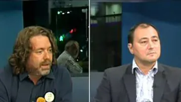 Circ în platoul B1! Un politician a fost luat la bătaie într-o emisiune