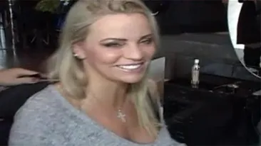 Mariana Rosca, show incendiar la bara! Blondina a aratat tot in timpul acestui dans!