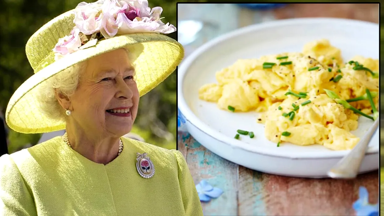 S-a aflat rețeta! Cum se prepară celebra omletă din 3 ouă a Reginei Elisabeta a II-a + cele 2 ingrediente ciudate folosite