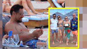 Cum și-a răsfățat Daniel Pavel soacra, de ziua ei! Imagini inedite cu prezentatorul ”Survivor” la Mamaia