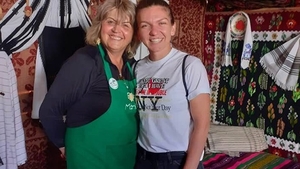 Simona Halep a ajuns la stână, în vârful muntelui, pe Transalpina