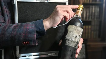 Vin francez vechi de peste 130 de ani, ascuns sub podeaua unui castel, readus la viață! Povestea incredibilă a unei comori uitate