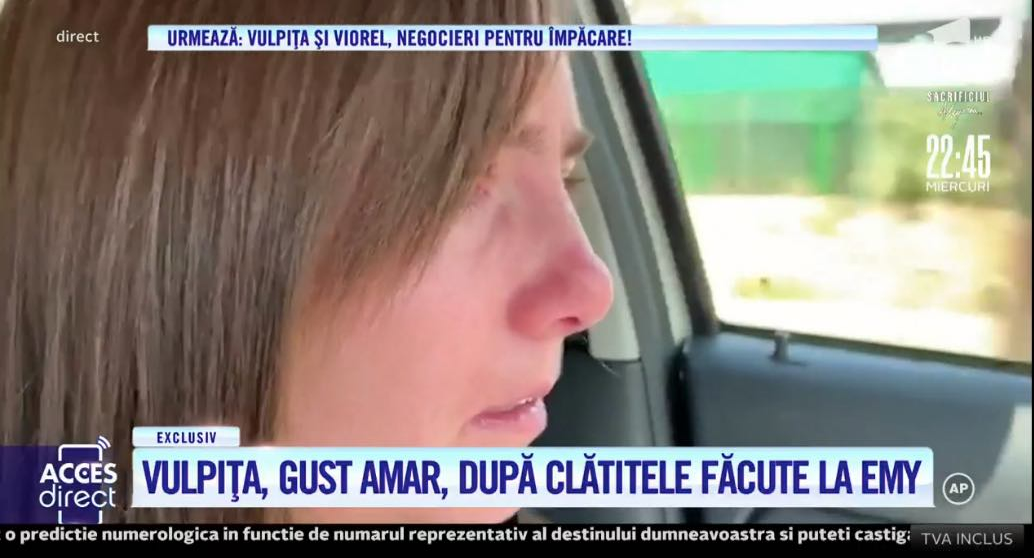 Vulpița de la Acces Direct, în lacrimi după ce și-a surprins soțul în tandrețuri cu o artistă de la noi: “Am zis că poate nu o atinge”. De cine s-a amorezat Viorel Stegaru