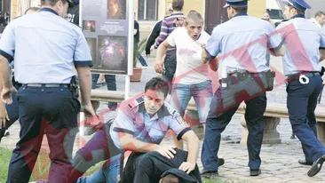 Croatii au devastat terasele din Timisoara!