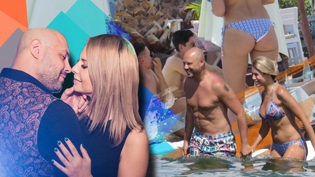 Soția cunoscutului prezentator TV, Mihai Mitoșeru, s-a dezbrăcat la plajă, iar noi am fost pe fază!