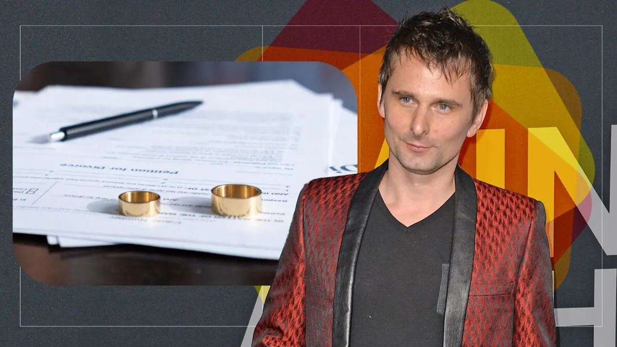Solistul Muse a depus actele de divorț. Matt Bellamy cere custodia exclusivă a copiilor