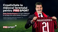 Radu Paraschivescu se alătură echipei ProSport