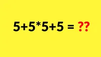 Test de inteligență pentru matematicieni | Calculați în 5 secunde: 5 + 5 x 5 + 5 = ?