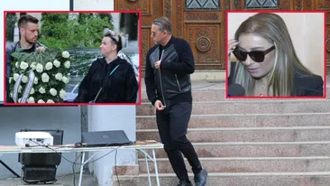 Mihai Pintilii, gest emoționant la capela în care e sicriul cu trupul Ionelei Prodan! Ce scrie pe coroana cu flori adusă de celebrul fotbalist