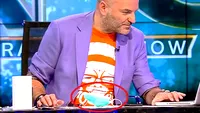 Dan Capatos, cu mască chirurgicală pe față în platoul de la “Xtra Night Show”! Ce a pățit prezentatorul TV