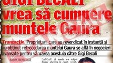 Becali isi "ingroapa" banii in Salina