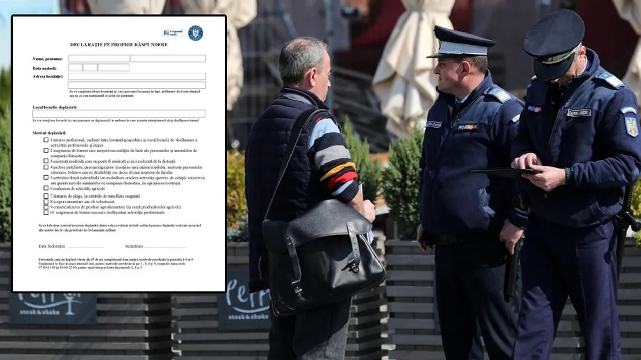S-a schimbat din nou declarația pe proprie răspundere! Ce trebuie să completezi, ca să nu iei amendă
