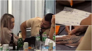 Ella a uitat că e logodită! I-a propus lui Teo să meargă în casă, dar ispita a refuzat-o. Ce i-a scris pe bilețel