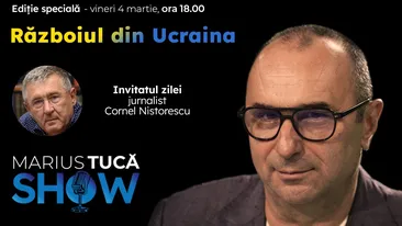 Marius Tucă Show – ediție specială “Războiul din Ucraina” pe GANDUL.RO