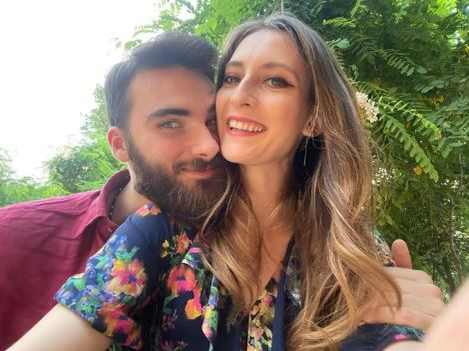 Octavian Ene și Carmen Mărgărit, în perioada când formau un cuplu