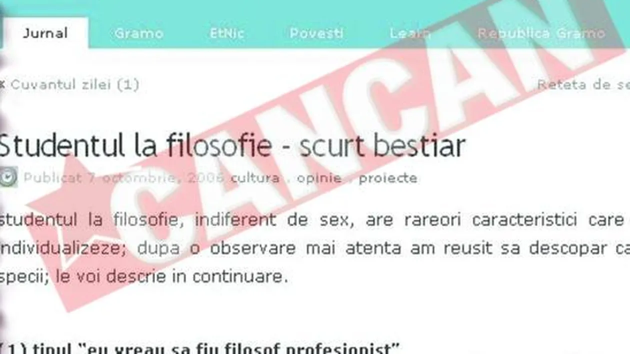 Filosoful pervers loveste din nou!